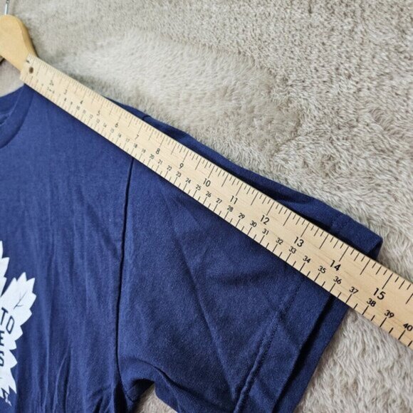 Reebok Toronto Maple Leafs NHL Andersen #31 T-Shirt Men's Sz M Blue Short Sleeve - Picture 6 of 10